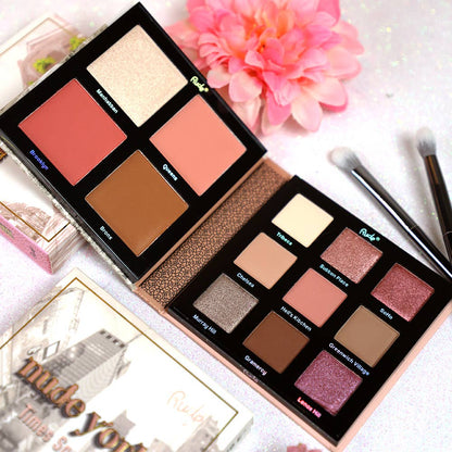 Rude Nude York Face & Eye Palette