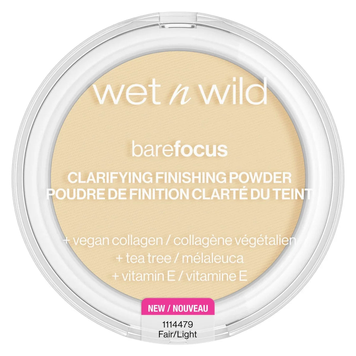 Polvo de acabado clarificante WET N WILD Bare Focus