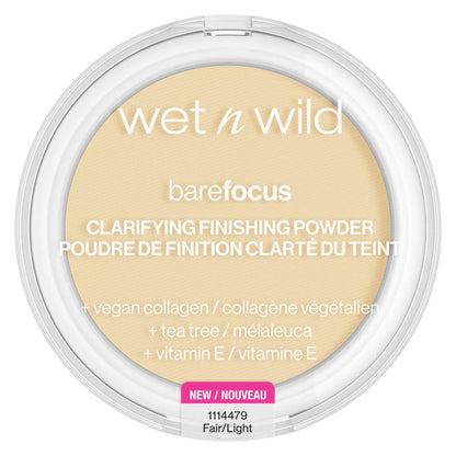 Polvo de acabado clarificante WET N WILD Bare Focus