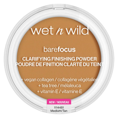 Polvo de acabado clarificante WET N WILD Bare Focus