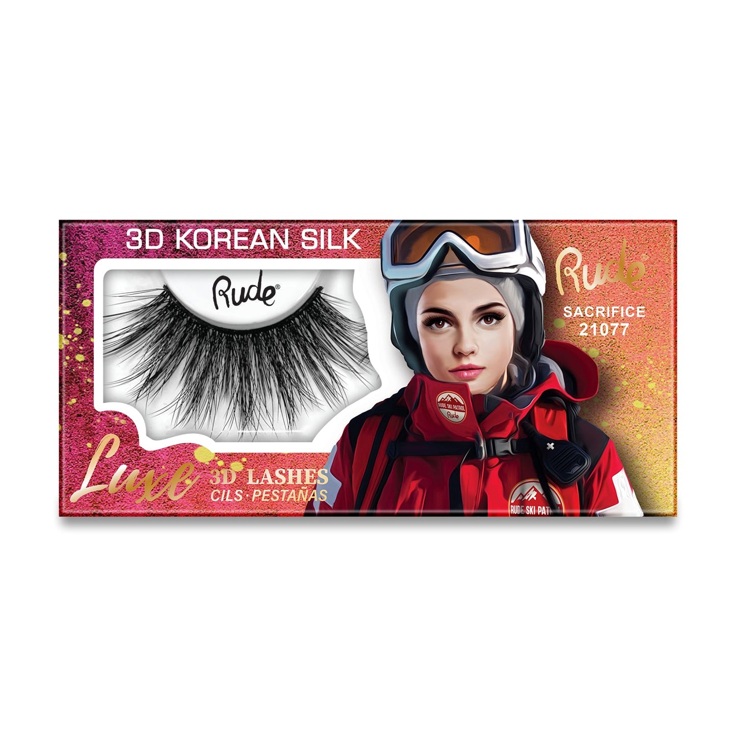 RUDE Luxe 3D Korean Silk Lashes