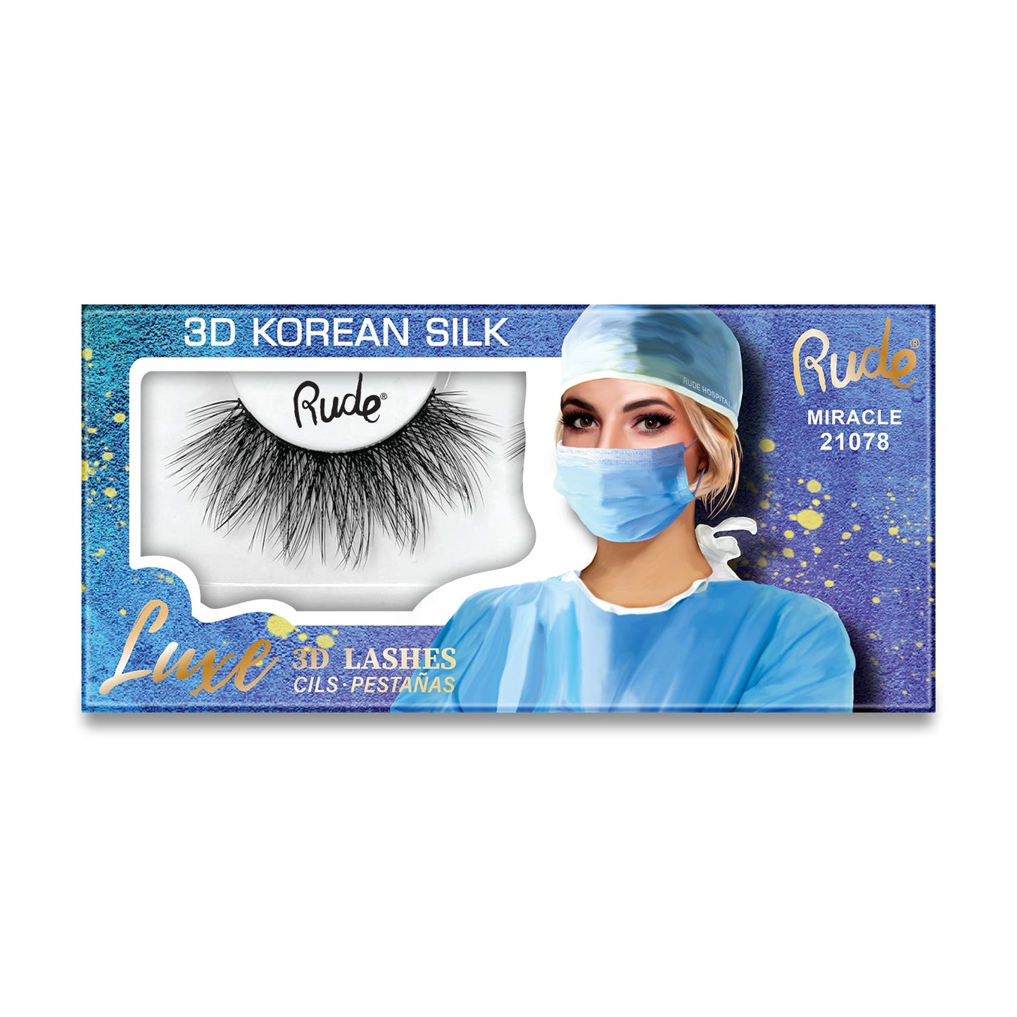 RUDE Luxe 3D Korean Silk Lashes