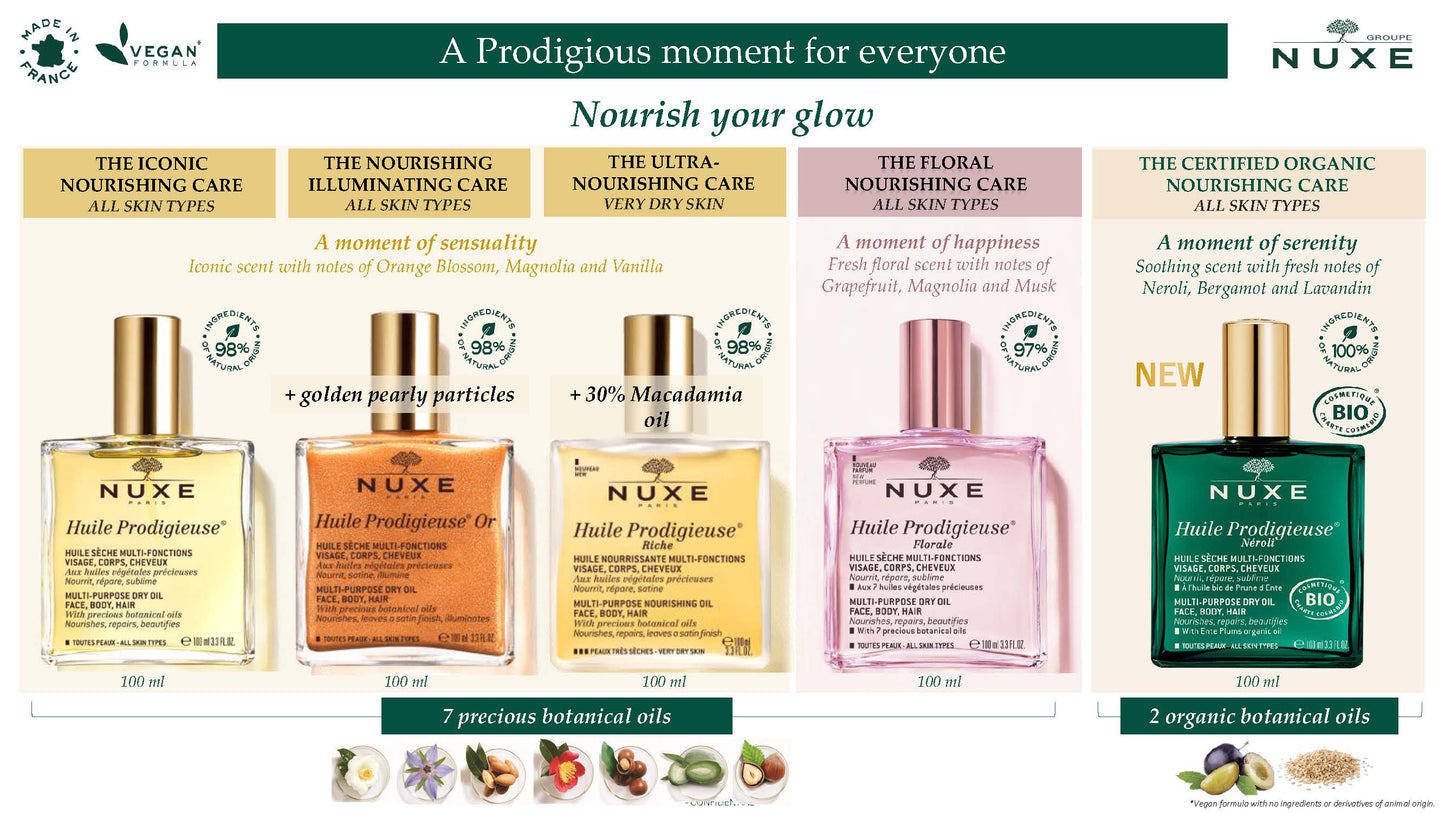 Nuxe Huile Prodigieuse Floral Multi-Purpose Dry Oil - 1.6 oz