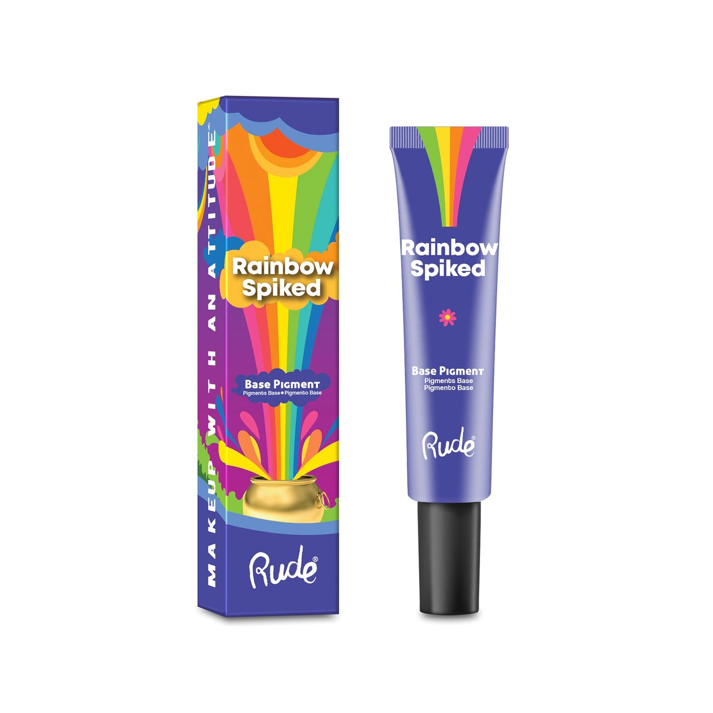 RUDE Rainbow Spiked Vibrant Colors Base Pigment