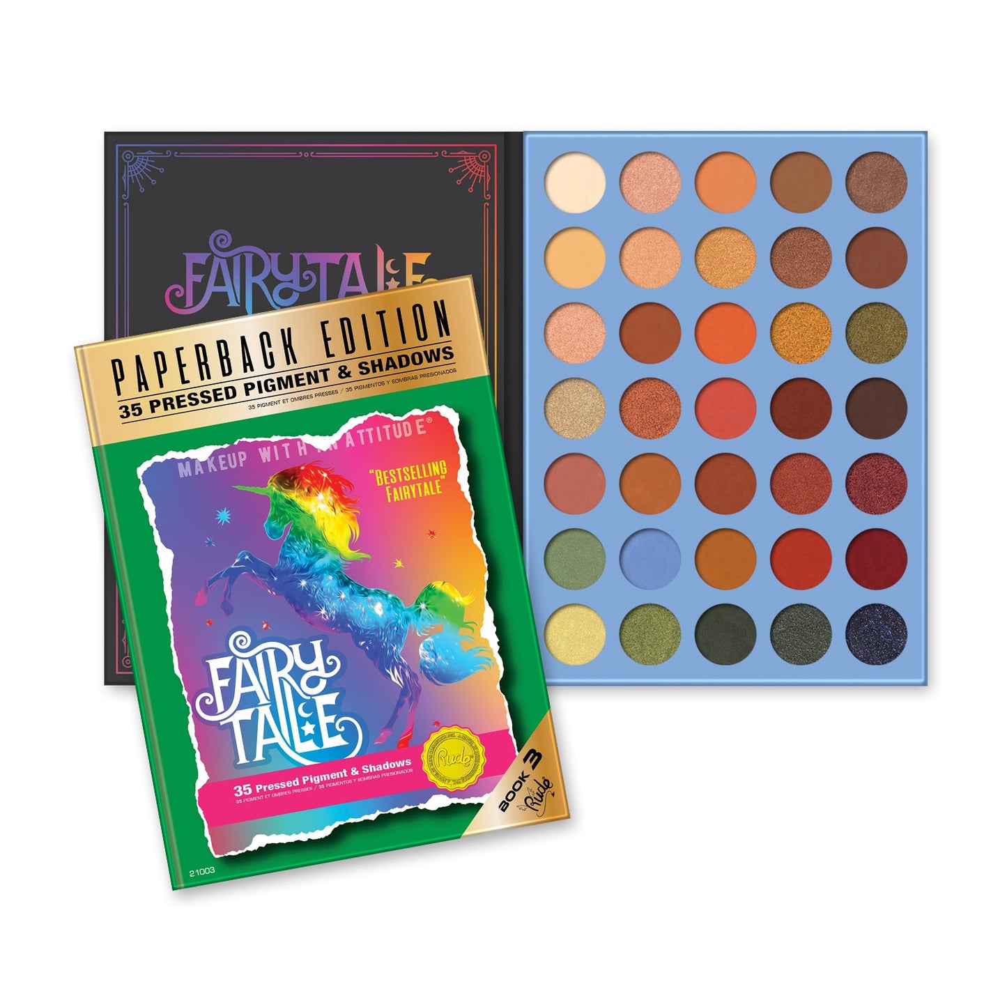 RUDE Fairy Tale Palette - Paperback Edition