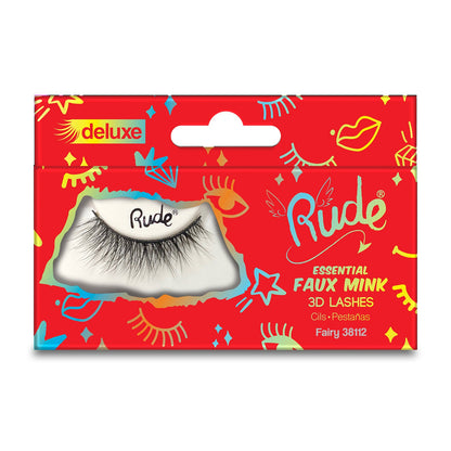 Pestañas RUDE Essential Faux Mink Deluxe 3D 