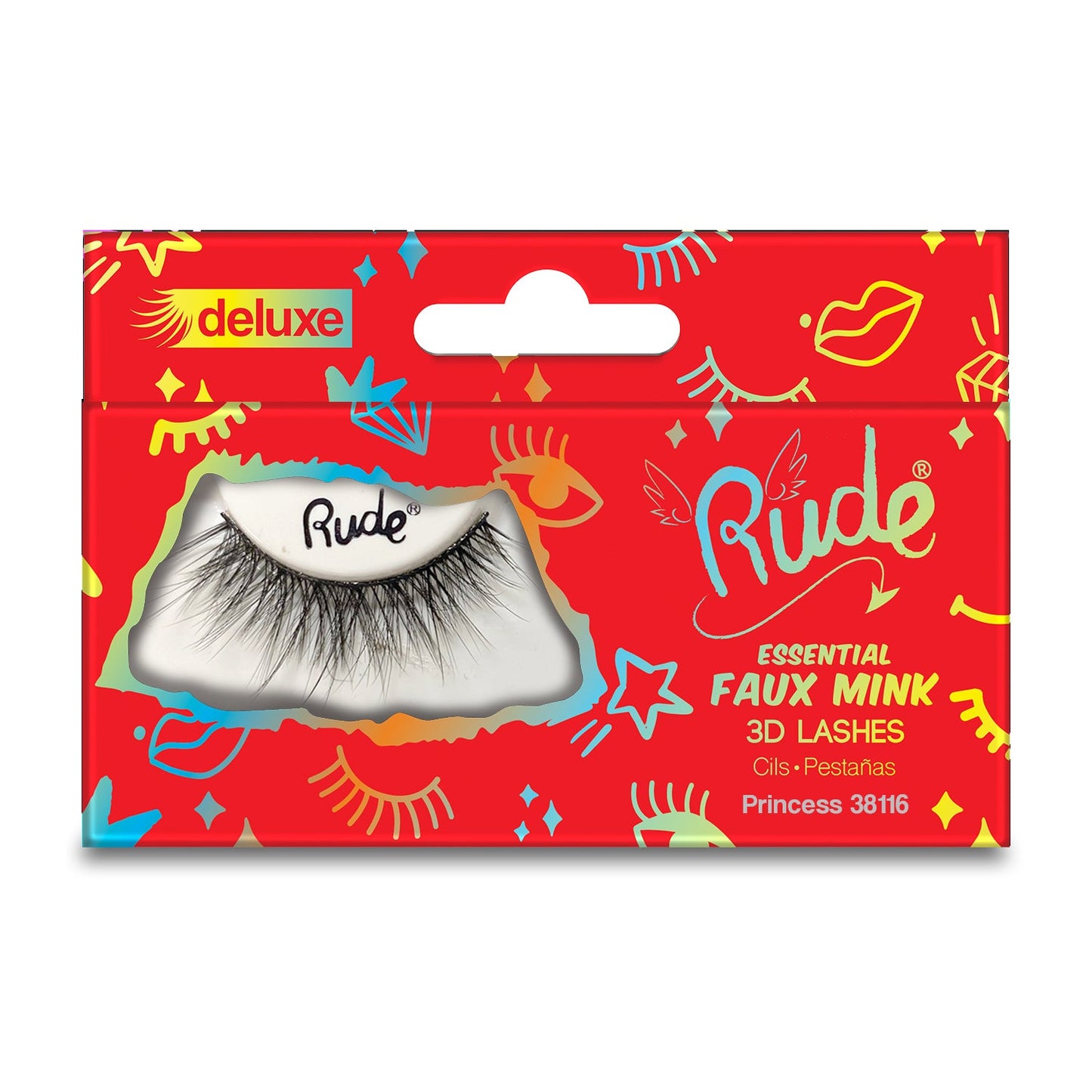 Pestañas RUDE Essential Faux Mink Deluxe 3D 