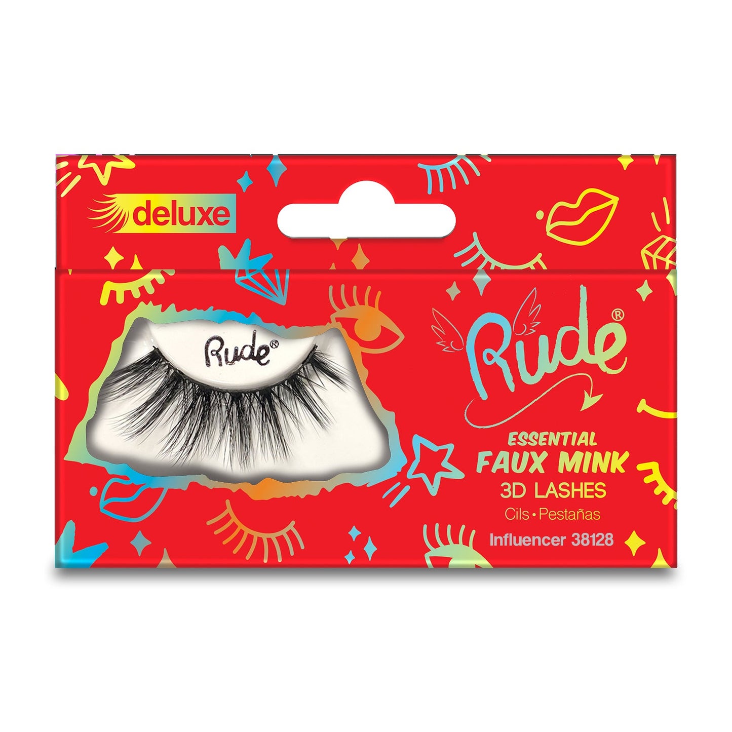 RUDE Essential Faux Mink Deluxe 3D Lashes