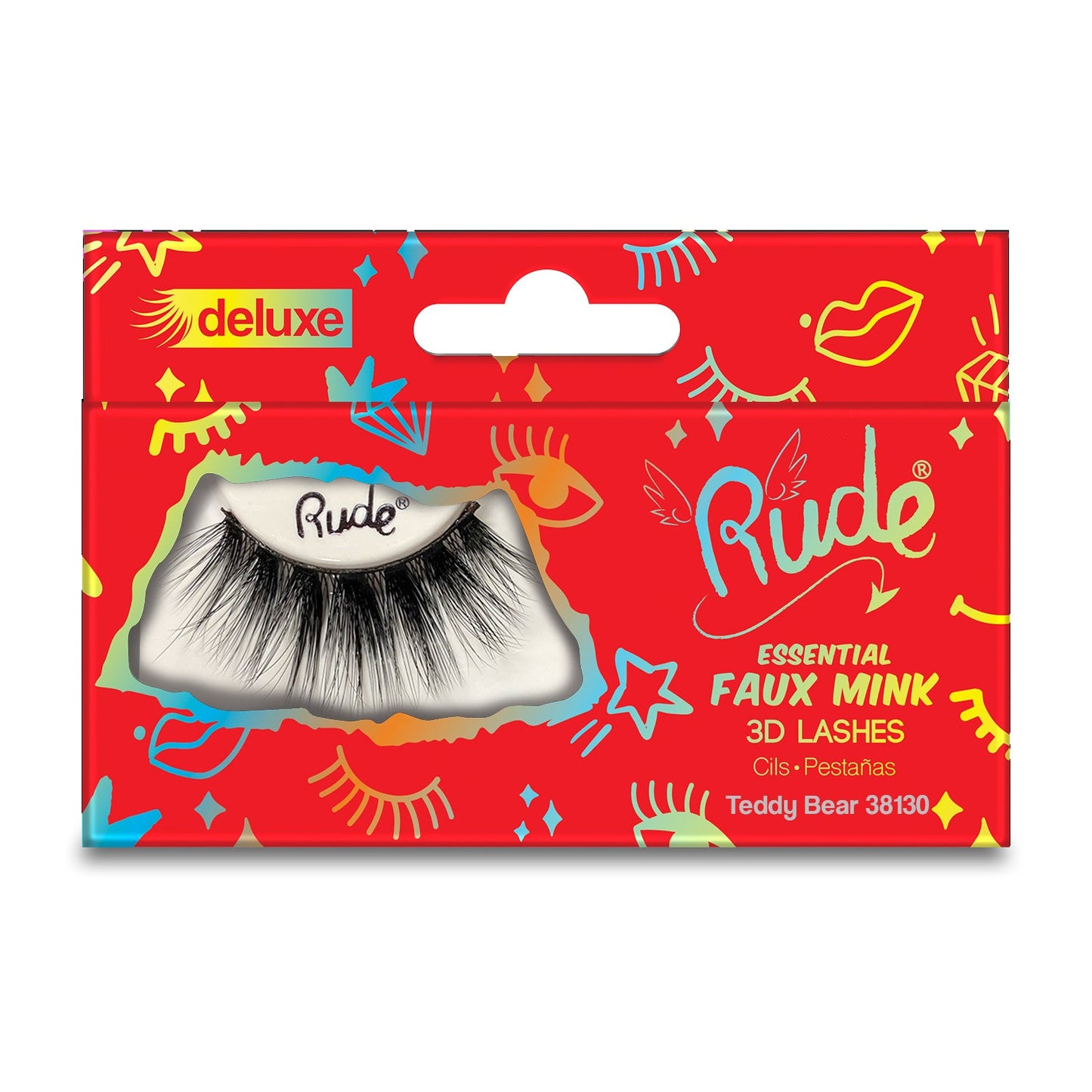 Pestañas RUDE Essential Faux Mink Deluxe 3D 