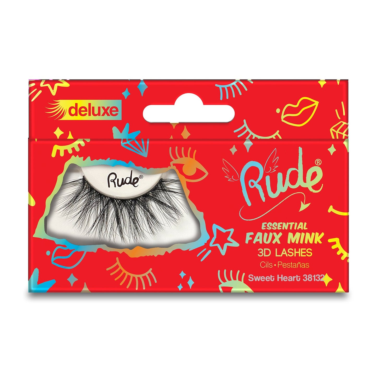 Pestañas RUDE Essential Faux Mink Deluxe 3D 