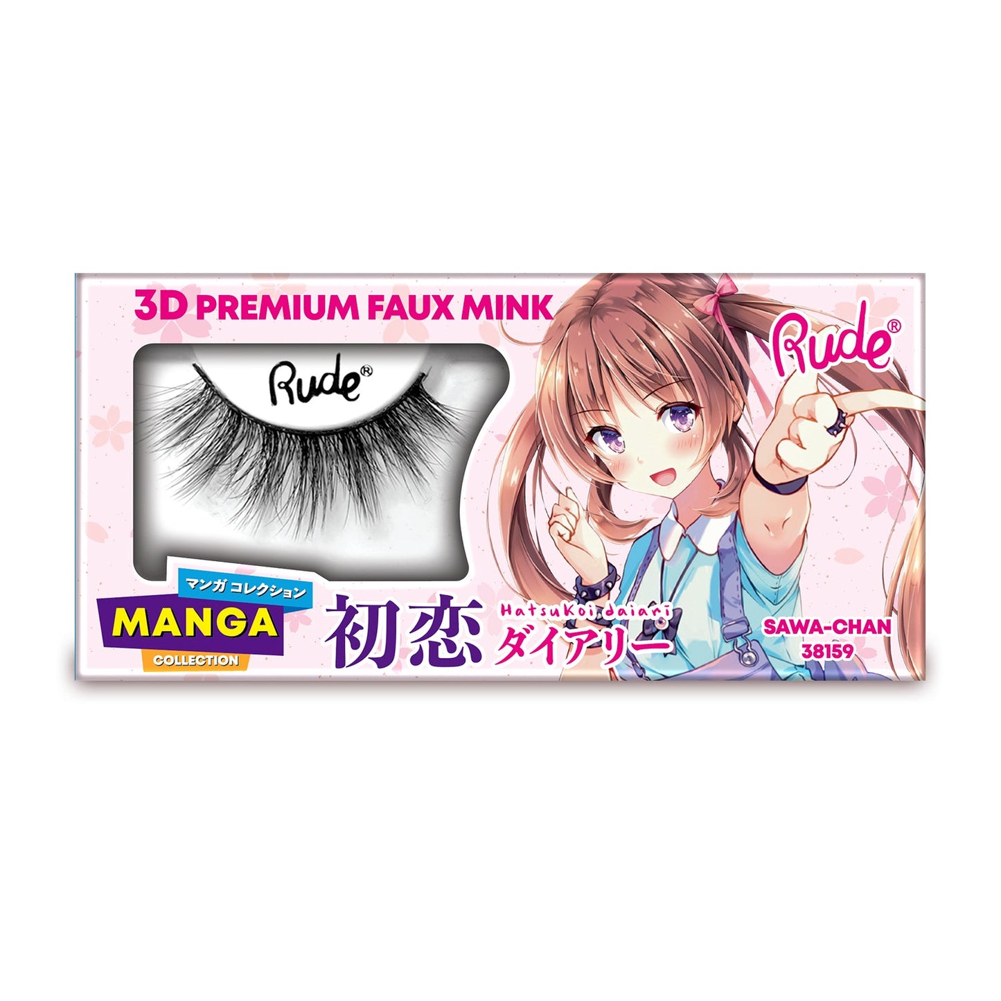 RUDE Manga 3D Faux Mink Lashes