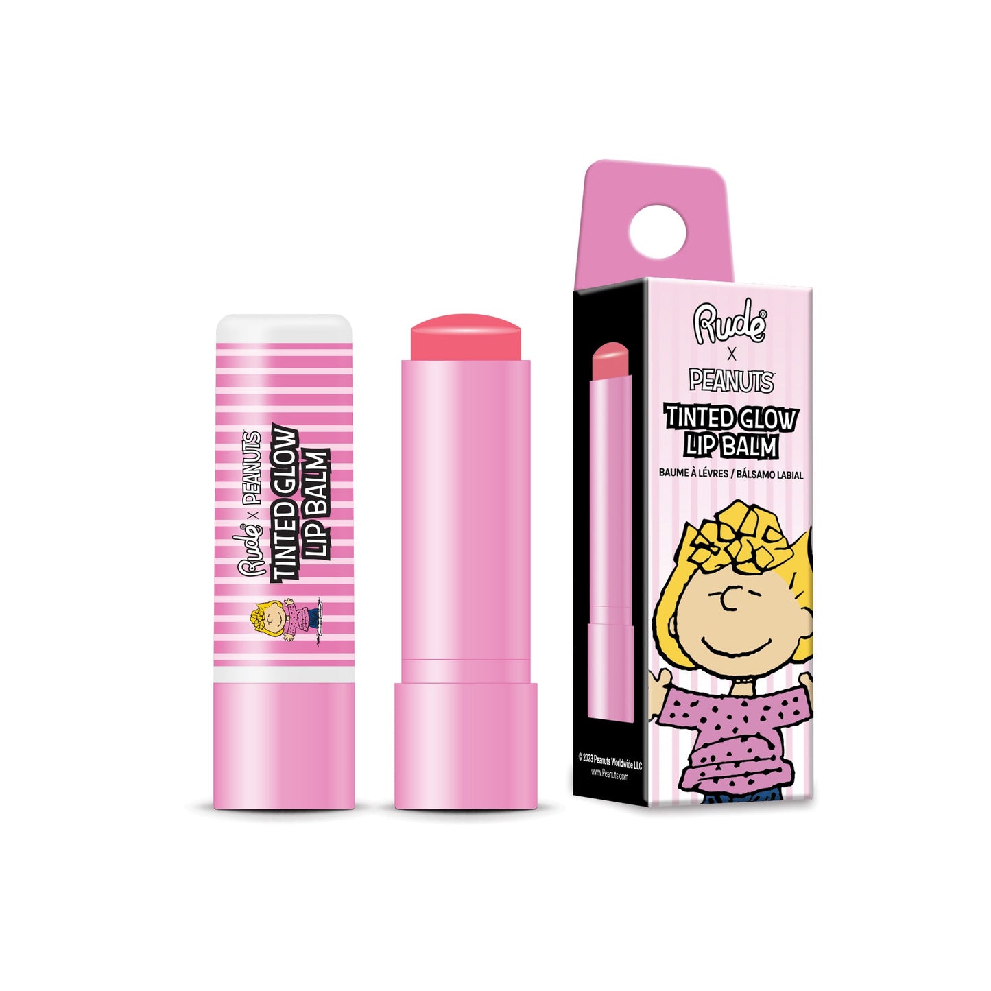 RUDE Peanuts Tinted Glow Lip Balm