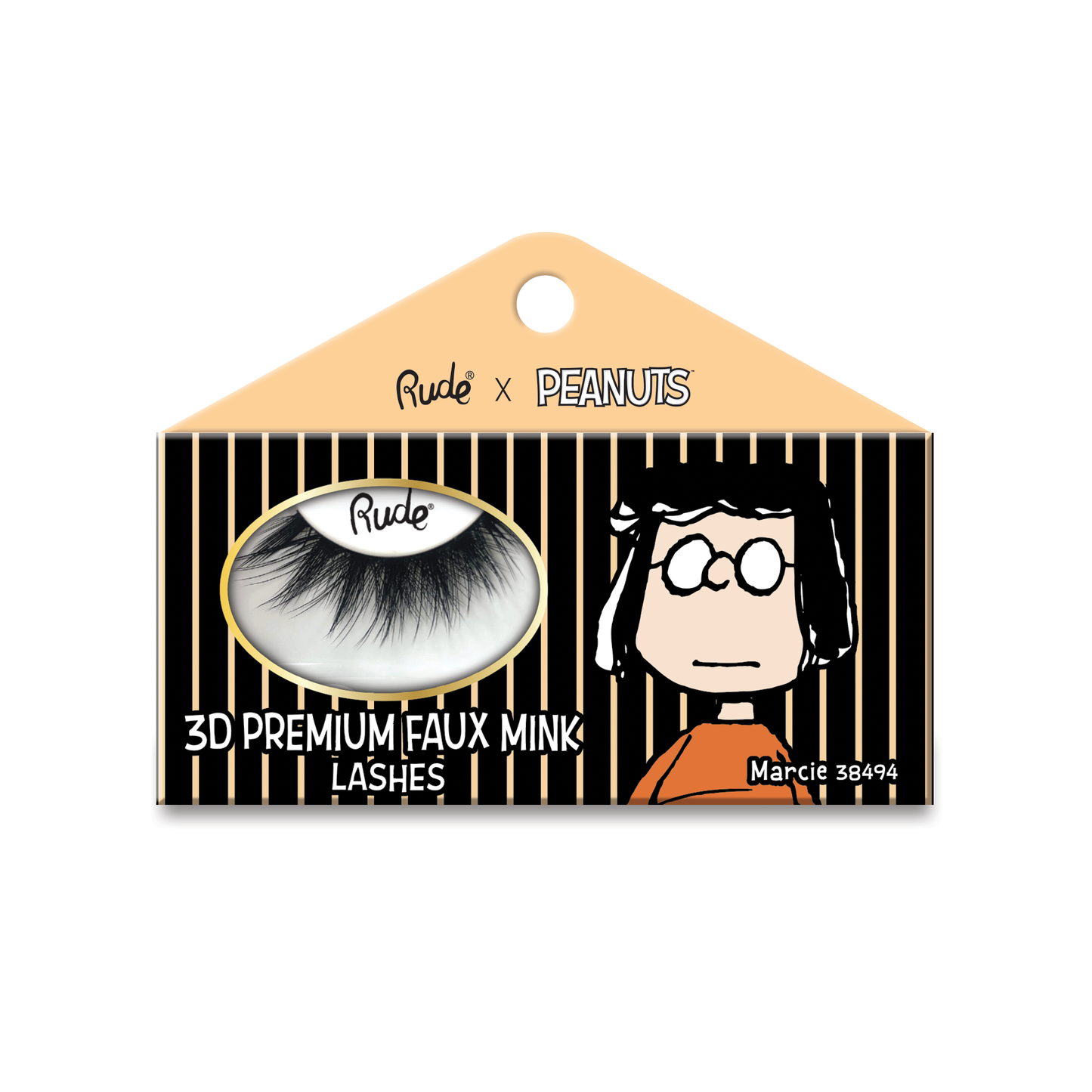 RUDE Peanuts 3D Premium Faux Mink Lashes