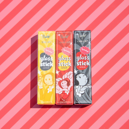 RUDE Olive Oyl Gloss Stick Serum - 3 Piece Set