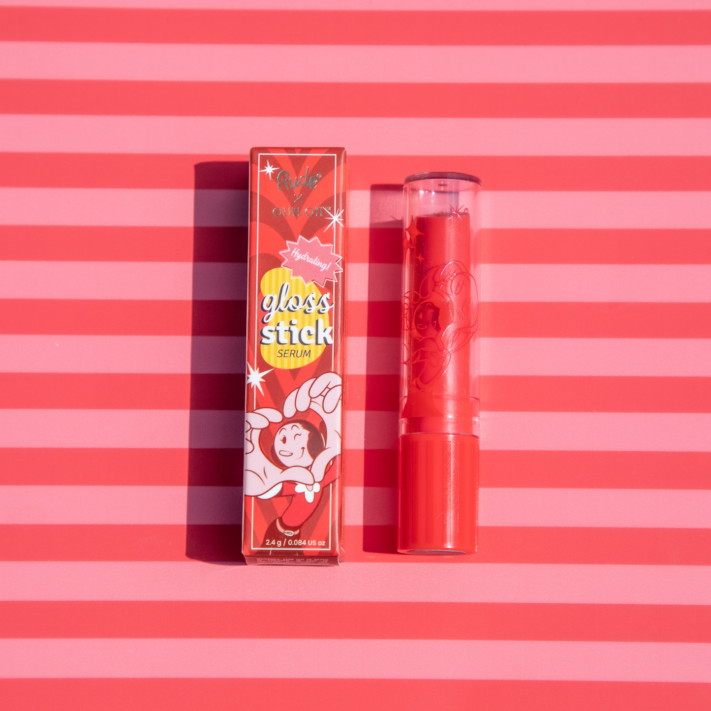 RUDE Olive Oyl Gloss Stick Serum