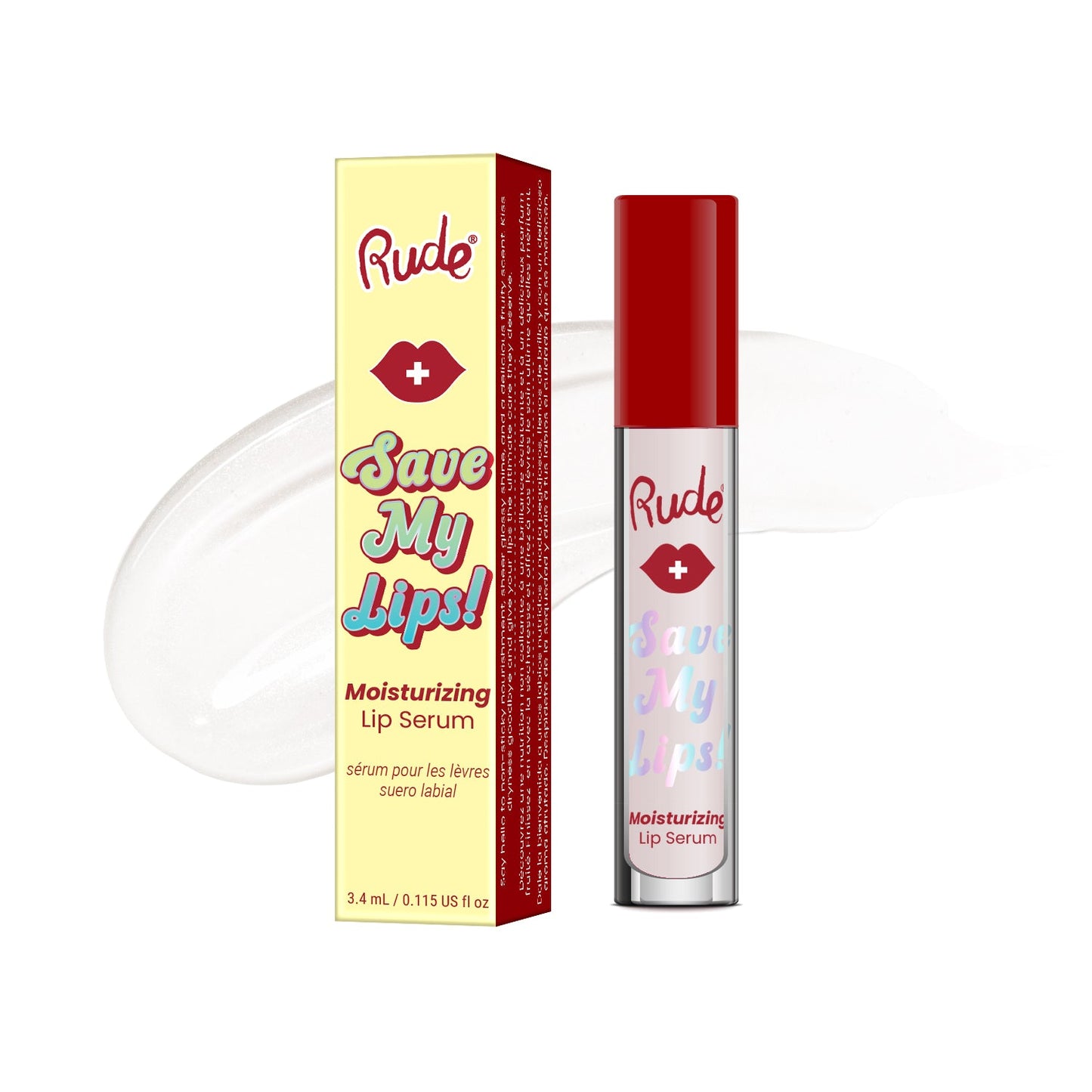 RUDE Save My Lips Moisturizing Lip Serum