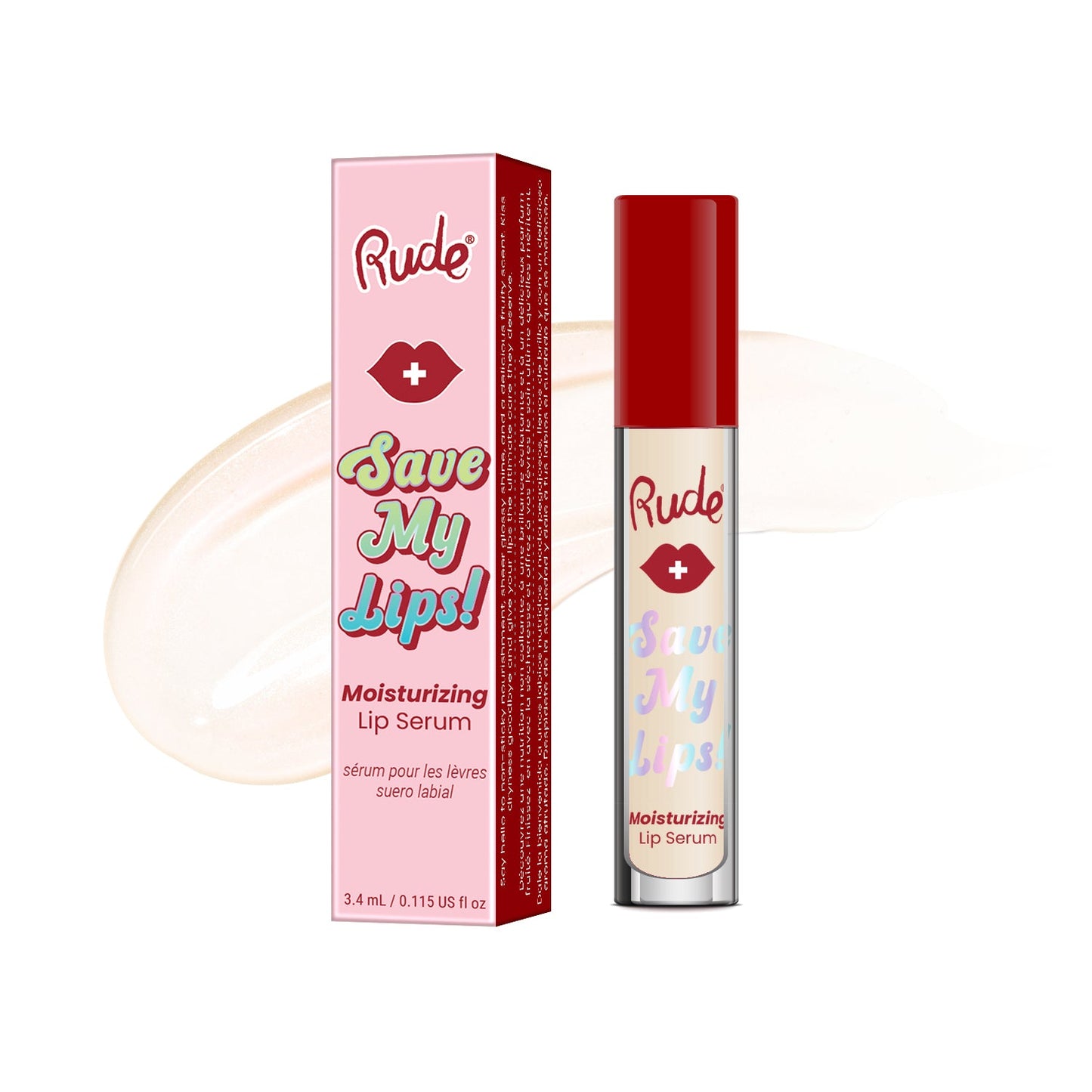 RUDE Save My Lips Moisturizing Lip Serum