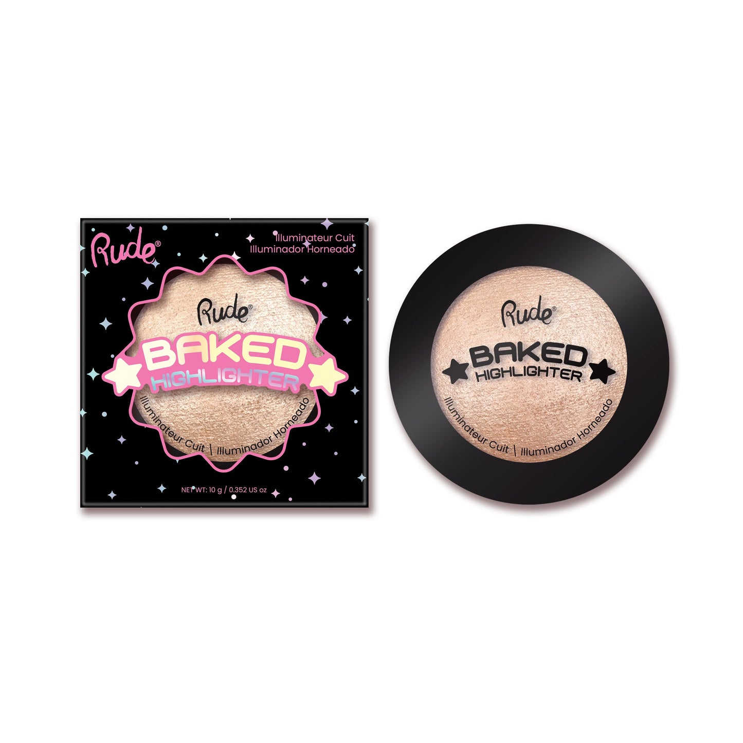 RUDE Baked Highlighter