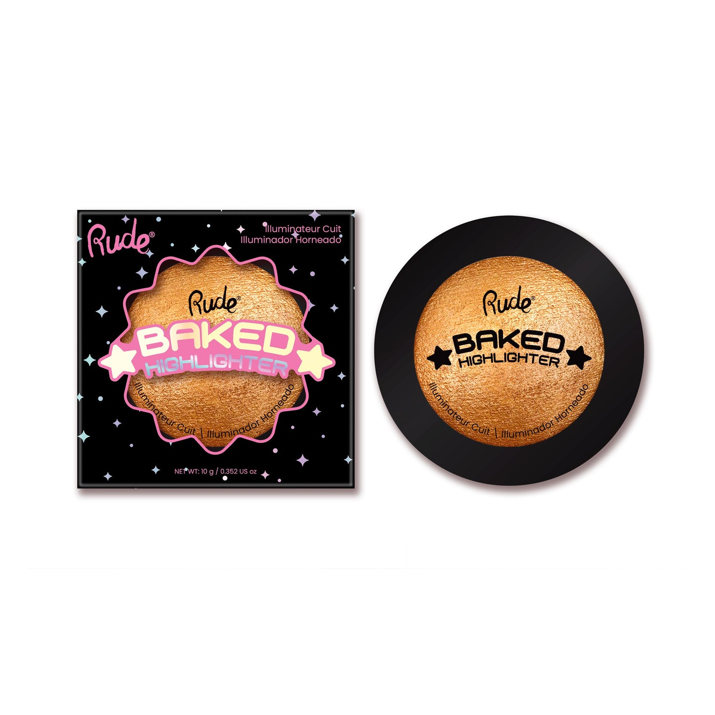 RUDE Baked Highlighter