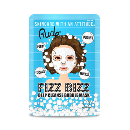 RUDE Fizz Bizz Mascarilla de burbujas de limpieza profunda