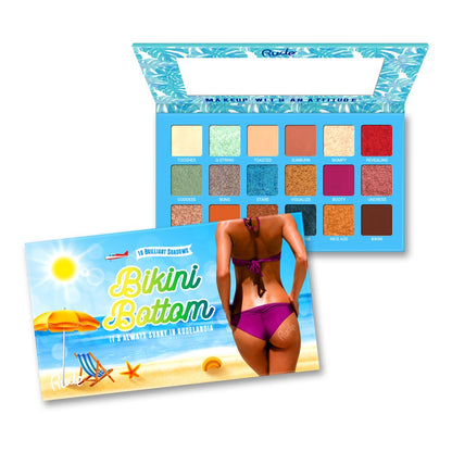 Braguita de bikini RUDE - Paleta de 18 sombras de ojos