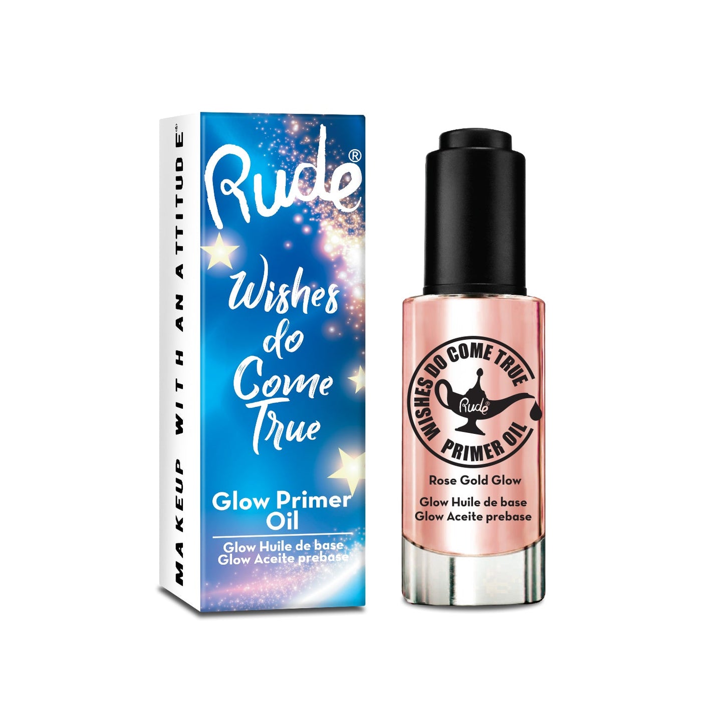 Aceite prebase brillante RUDE Wishes Do Come True