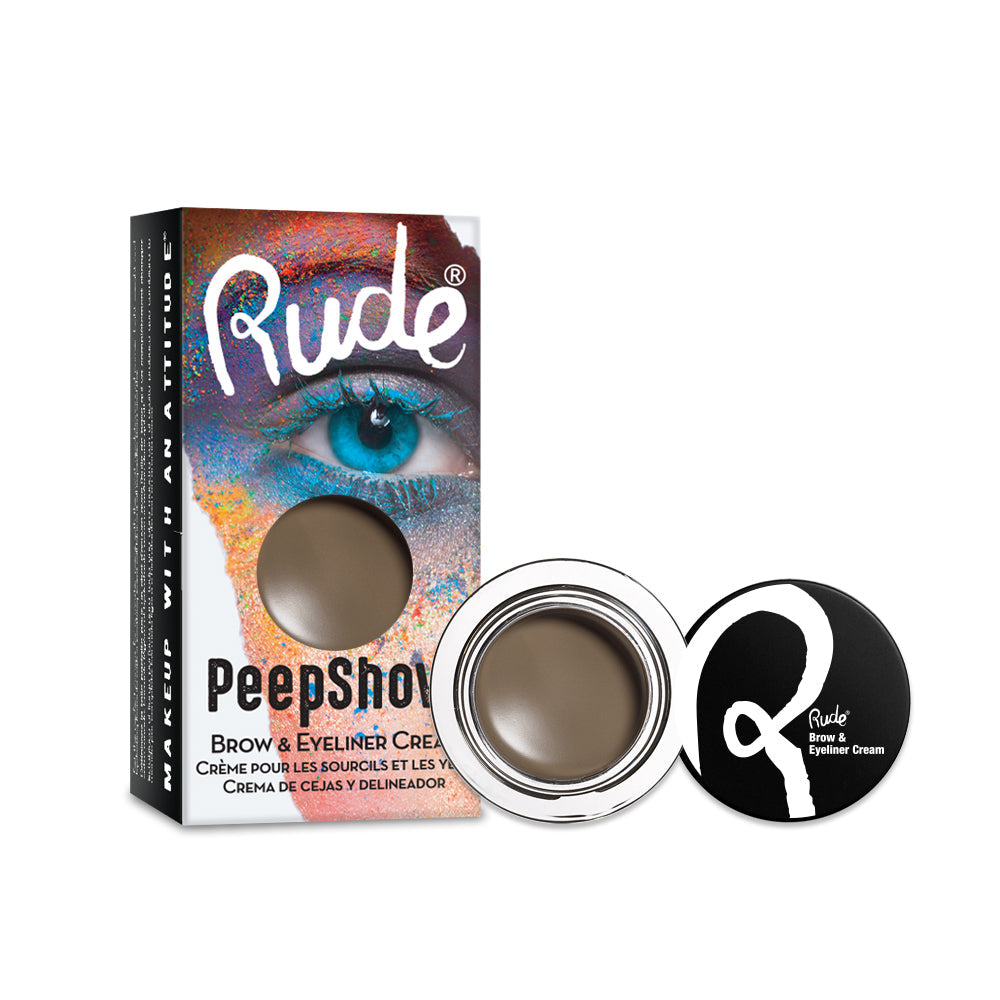 RUDE Peep Show Crema delineadora para cejas y ojos