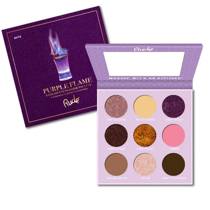 Paleta de sombras de ojos de 9 colores RUDE Cocktail Party