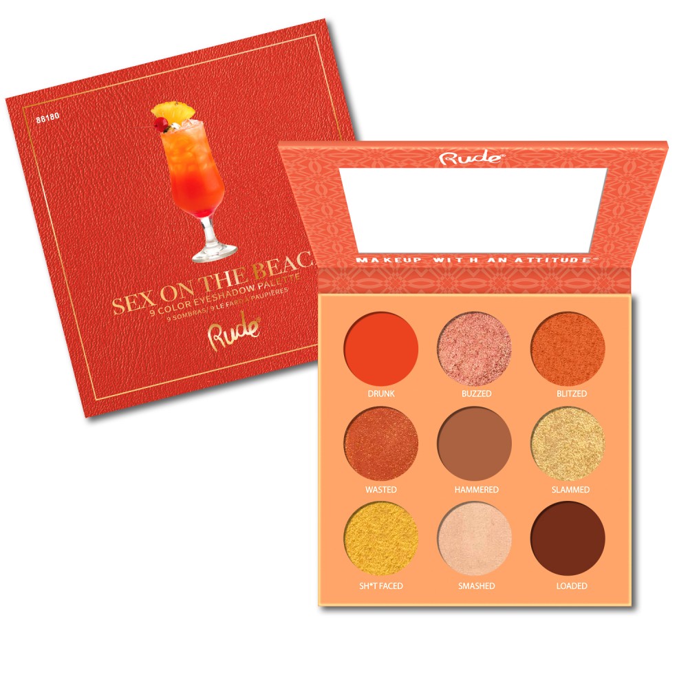 RUDE Cocktail Party 9 Color Eyeshadow Palette