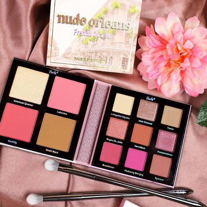 Rude Nude Orleans Face & Eye Palette