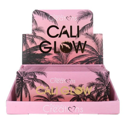 BEAUTY CREATIONS Cali Glow Display Set, 6 pcs