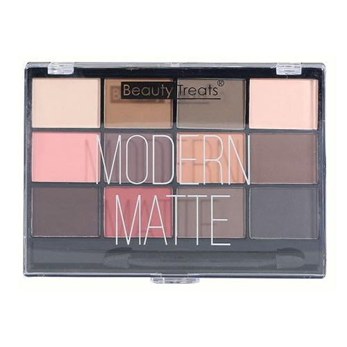 BEAUTY TREATS Sombra de ojos mate moderna - Matte Nudes