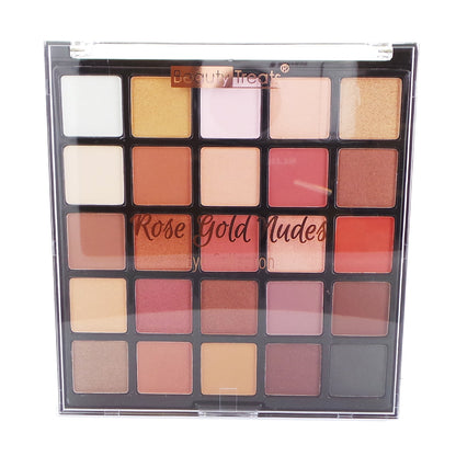 BEAUTY TREATS Paleta de la colección de ojos Rose Gold Nudes