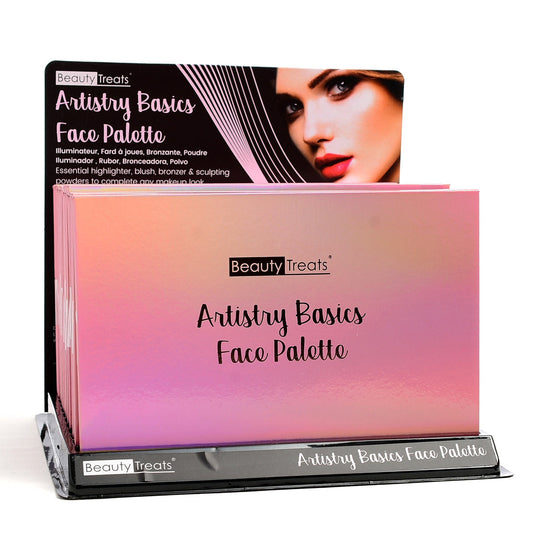 BEAUTY TREATS Artistry Basics Face Palette Display Set, 12 Pieces