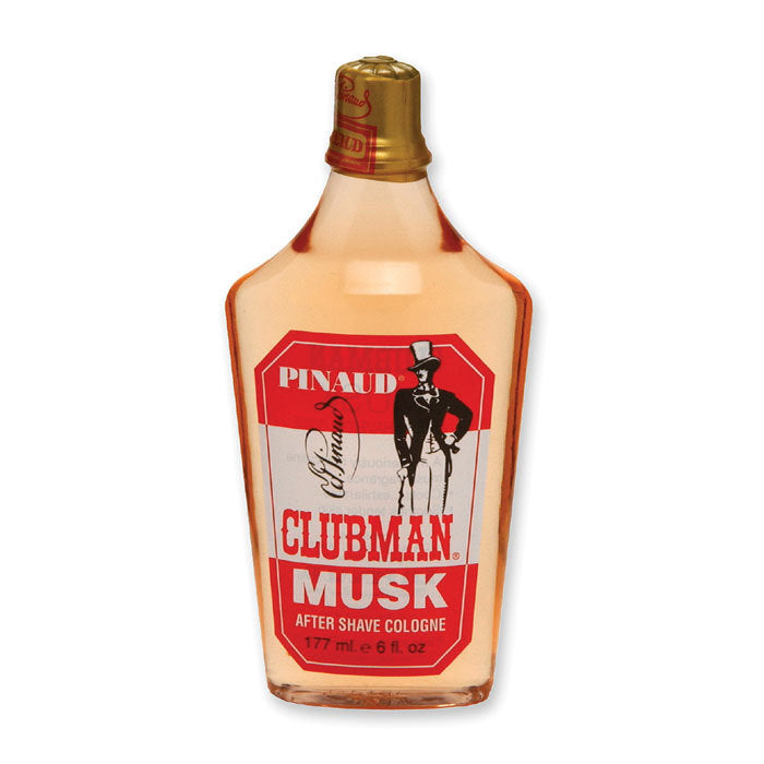 CLUBMAN Musk After Shave Colonia, 6 oz