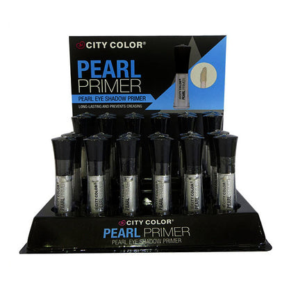 CITY COLOR Pearl Eyeshadow Primer Display Set, 24 Pieces