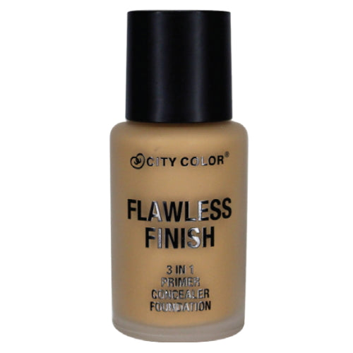 CITY COLOR Flawless Finish 3 In 1 Primer, Concealer Foundation