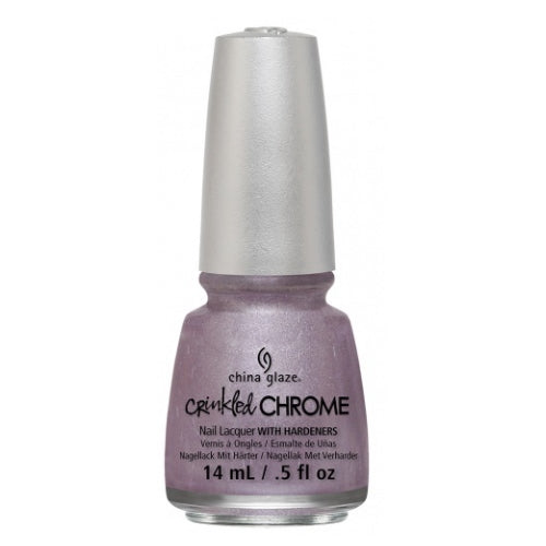 CHINA GLAZE Nail Lacquer - Crinkled Chrome - Crush, Crush, Baby