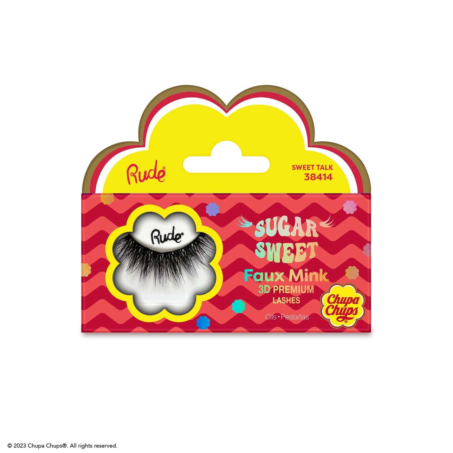 RUDE Chupa Chups Sugar Sweet Faux Mink Lashes