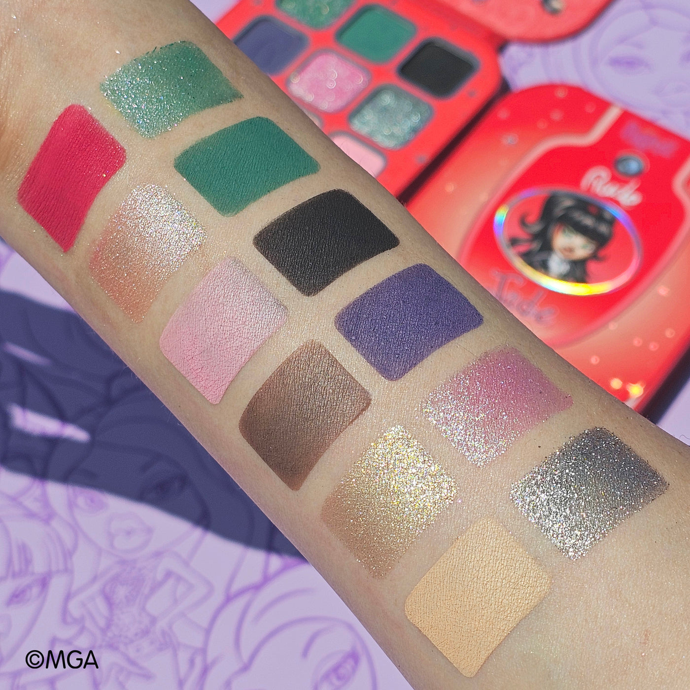 RUDE Bratz Jade Eyeshadow Palette - Kool Kat