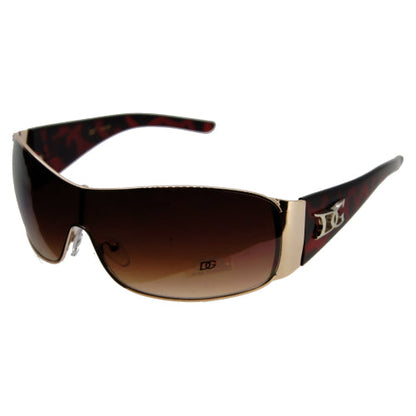 DG Gafas de sol Shield 79009 - Tortuga