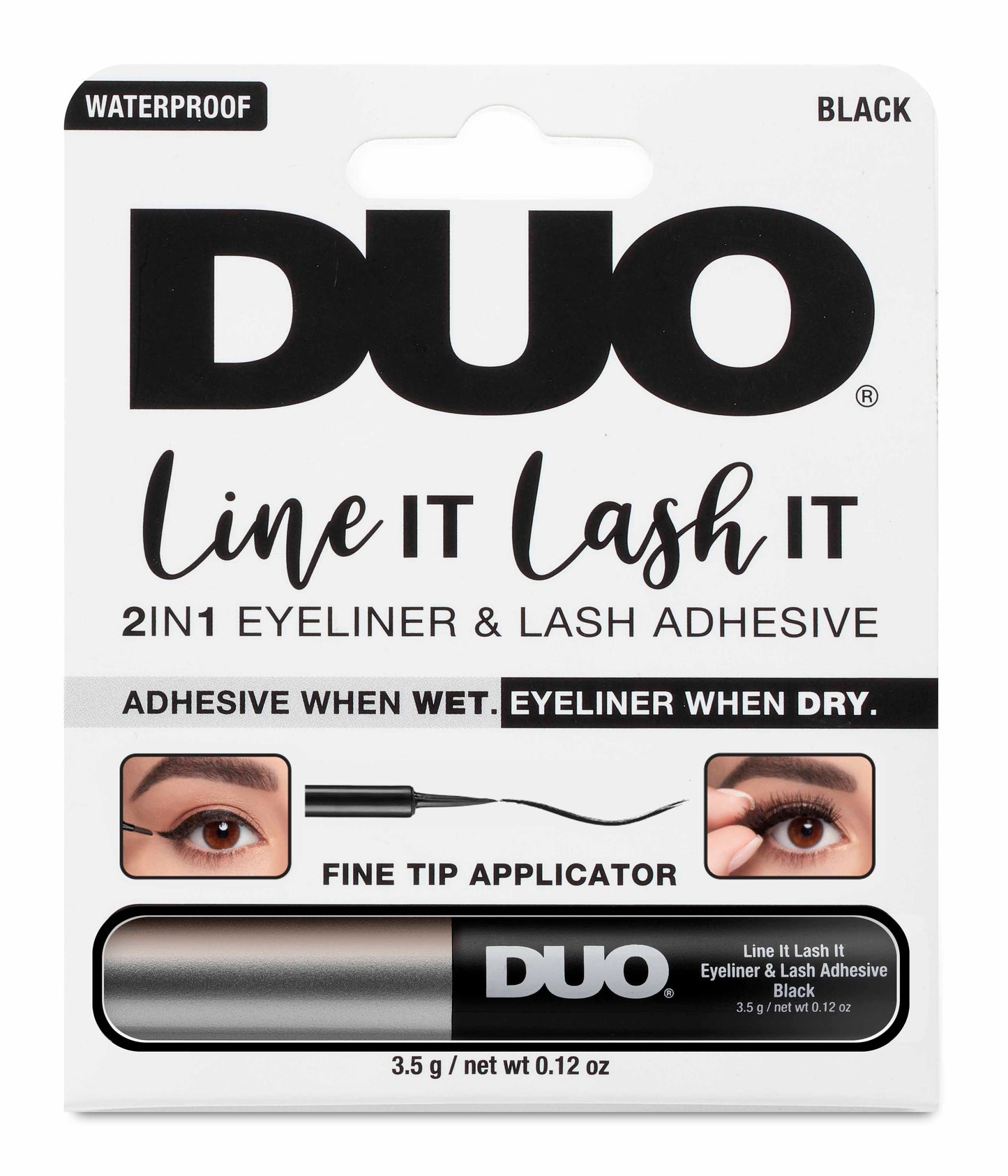 DUO Line It Lash It Delineador de ojos y adhesivo para pestañas 2 en 1