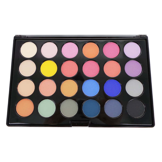 Paleta de sombras CITY COLOR Matte &amp; Shimmer de 24 tonos - Carnival