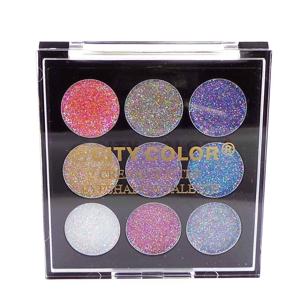 CITY COLOR Cream Glitter Eyeshadow Palette