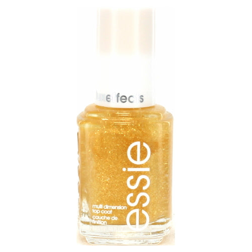 ESSIE Multi Dimension Top Coat: tan dorado como parece