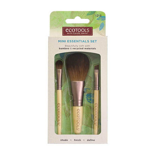 EcoTools Mini Essentials Set - Mini juego de 3 piezas