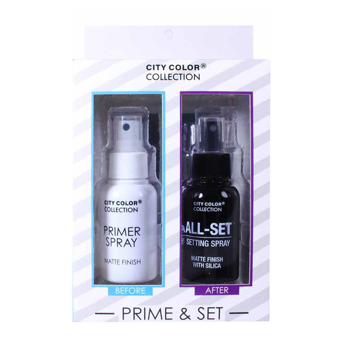 CITY COLOR Collection Primer & Matte Setting Spray Set