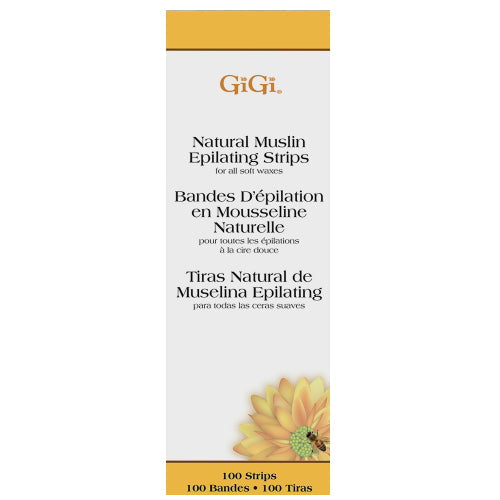 GIGI Natural Muslin Epilating Strips (Small) - GG0600