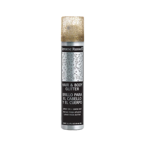 JEROME RUSSELL Tempr'y Hair & Body Glitter Spray