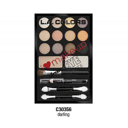 LA COLORS I Heart Makeup Paleta de ojos Drama